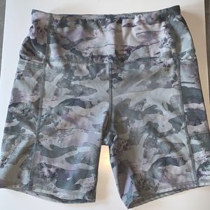 Athletic Camo Style Shorts